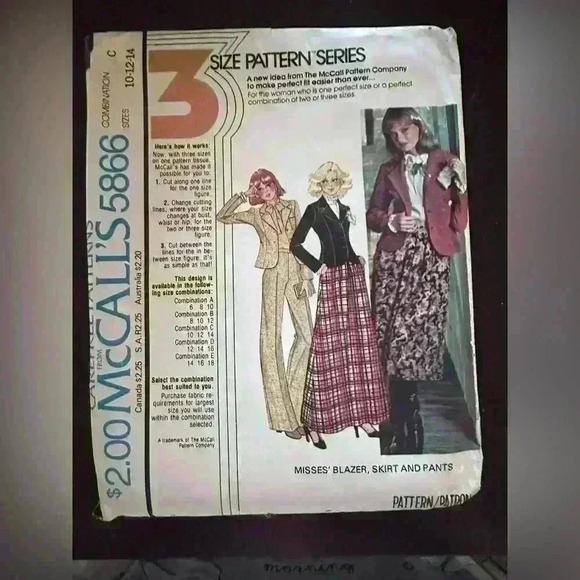 Vintage 1970s sewing pattern - Picture 1 of 2